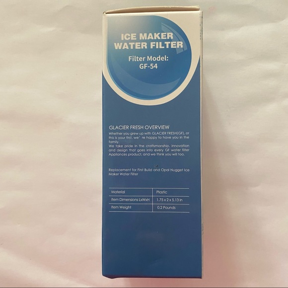 Glacier Fresh Filter Model GF-54 - Picture 3 of 3